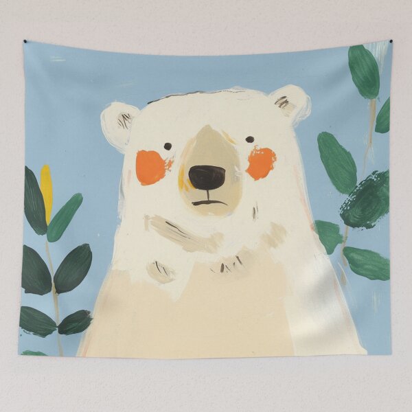 Item preview, Cute White Polar Bear designed and sold by trajeado14.