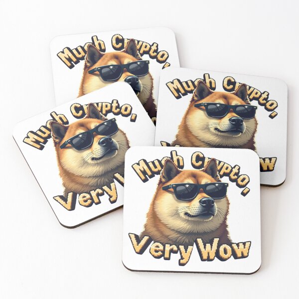 Item preview, Dogecoin Much Crypto Very Wow Tee designed and sold by TrendVoyager.