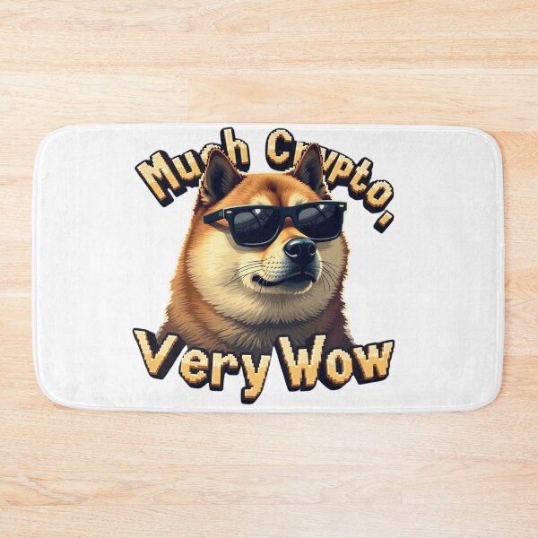 Item preview, Dogecoin Much Crypto Very Wow Tee designed and sold by TrendVoyager.