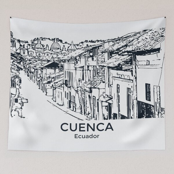 Item preview, Cuenca - Ecuador designed and sold by Lakeric Cityscapes.
