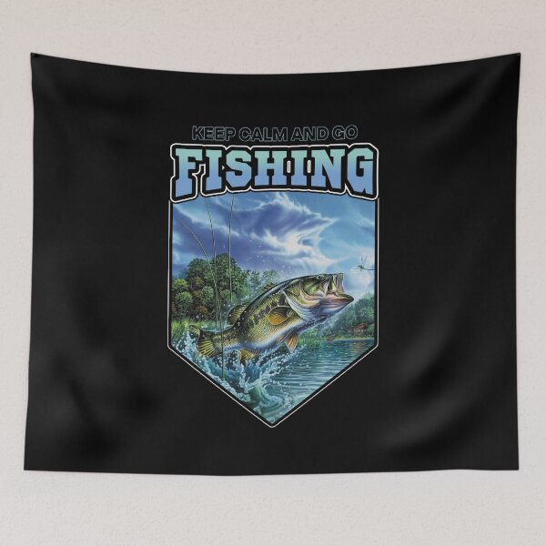 Item preview, Keep Calm And Go Fishing designed and sold by UA-Shirts.