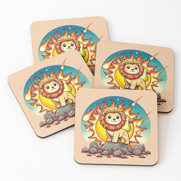Item preview, Cute Leo with Rising Sun designed and sold by Ghost on Toast.