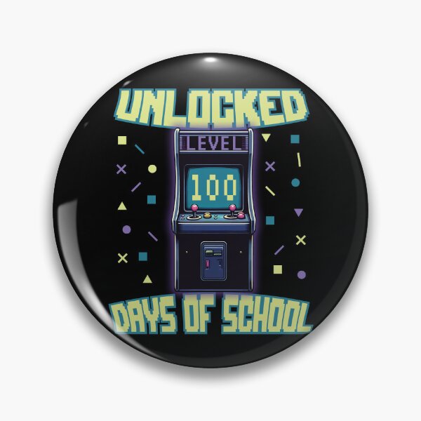 Item preview, Unlocked Level 100 Days Of School Teacher Student Boys Girls designed and sold by wtfbba.