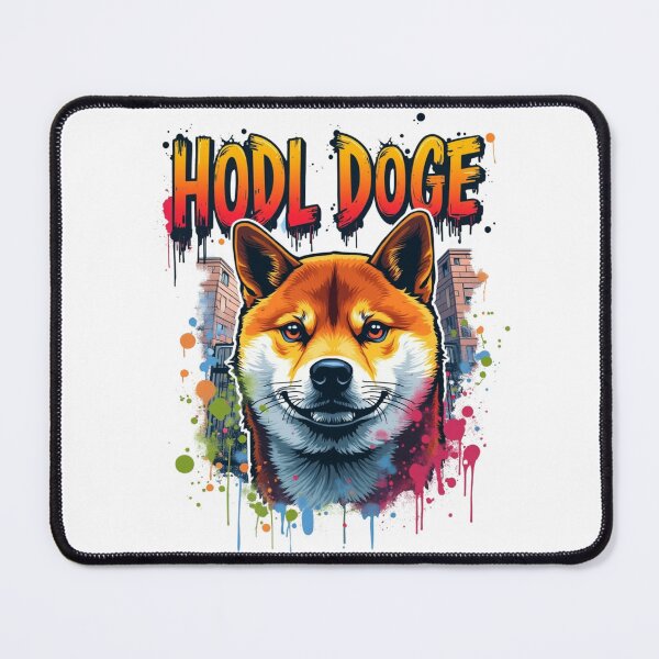 Item preview, Dogecoin Urban Graffiti Crypto Revolution Tee designed and sold by TrendVoyager.
