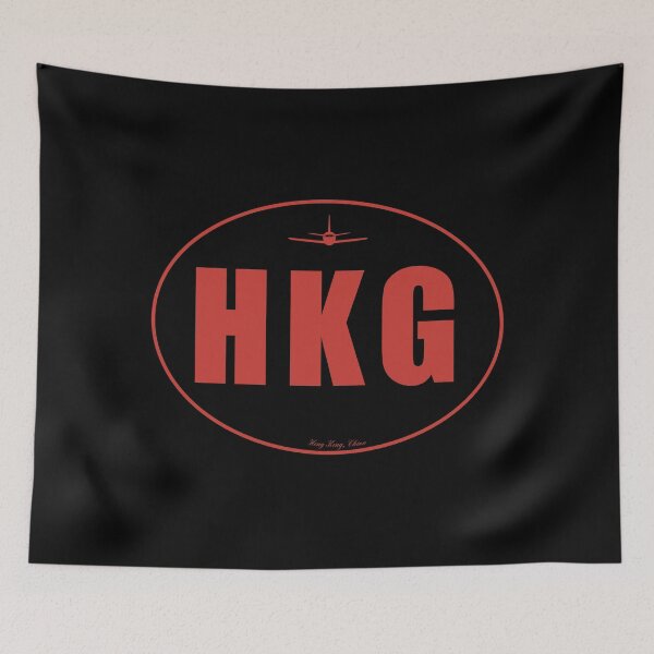 Item preview, HKG Hong Kong China Airport Code designed and sold by Lartheviking.