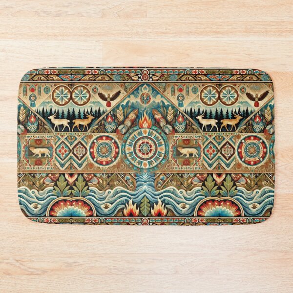 Item preview, Muscogee (Creek) Nation: A Seamless Tribute to Southeastern Heritage designed and sold by Meta2Physical.