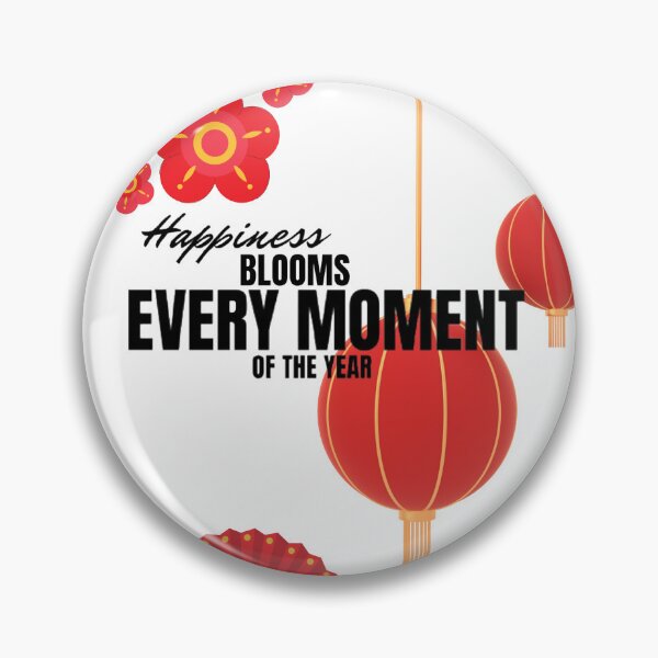 Item preview, Happiness Blooms - Chinese New Year 2025 Lunar Celebration designed and sold by InspiredCreatives.