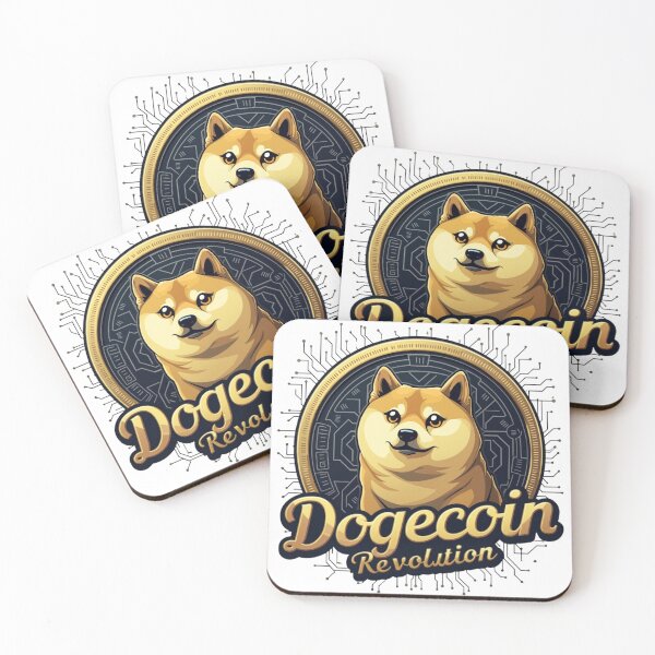 Item preview, Dogecoin Revolution Classic Meme Tee designed and sold by TrendVoyager.