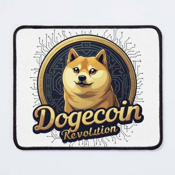 Item preview, Dogecoin Revolution Classic Meme Tee designed and sold by TrendVoyager.