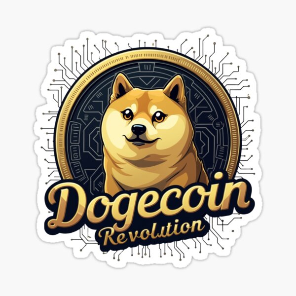 Artikel-Vorschau von Dogecoin Revolution Klassisches Meme-T-Shirt, designt und verkauft von TrendVoyager.