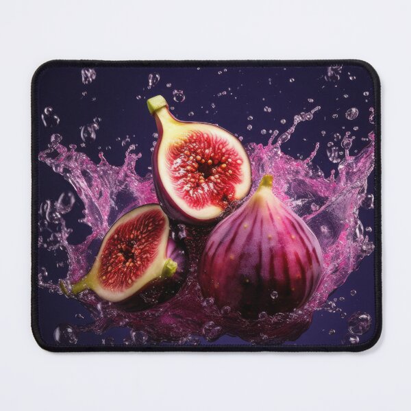 Item preview, Figs captured in mid-air are surrounded by vibrant splashes designed and sold by anytka.