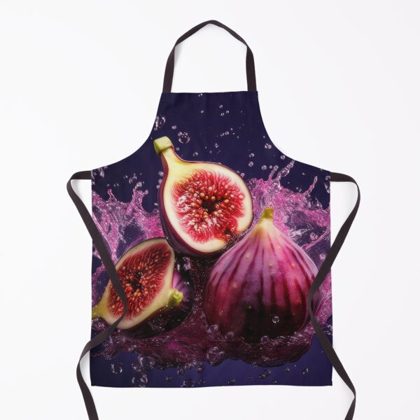 Item preview, Figs captured in mid-air are surrounded by vibrant splashes designed and sold by anytka.