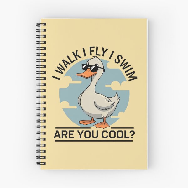Item preview, Duck - I Walk, I Fly, I Swim designed and sold by 123ks.