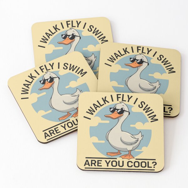Item preview, Duck - I Walk, I Fly, I Swim designed and sold by 123ks.