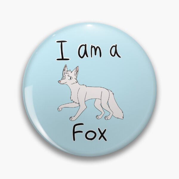 Item preview, I am a White Fox designed and sold by Defiance Of The Flesh.