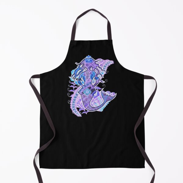 Item preview, Tranzending Mermaid purple blue designed and sold by Line2Rhyme.