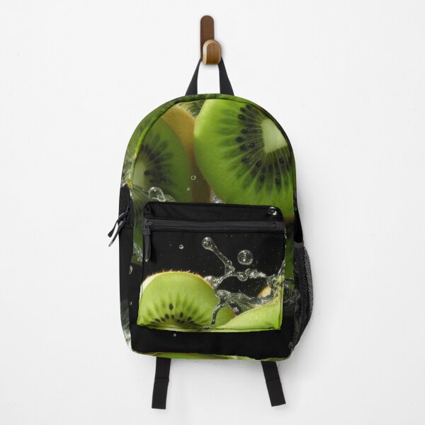 Item preview, Slices of vibrant green kiwifruit are captured in mid-air designed and sold by anytka.