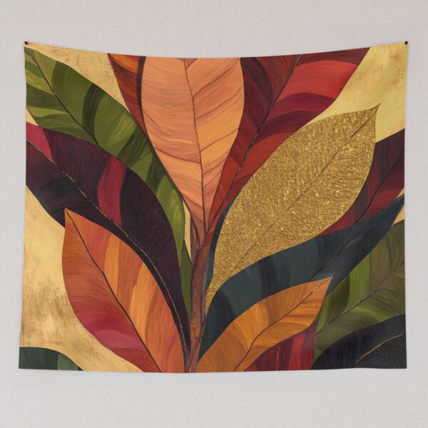 Item preview, Vintage Brown Leaves designed and sold by Sketch-Shack.