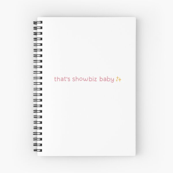 Item preview, That's showbiz baby. pink designed and sold by dontqu0teme.