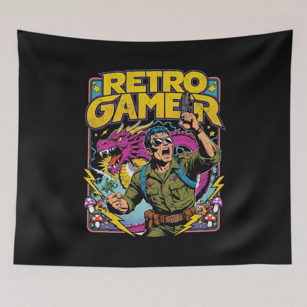 Item preview, Retro Gamer 90s Video Game Dragon Warrior  designed and sold by Mystikos Art.