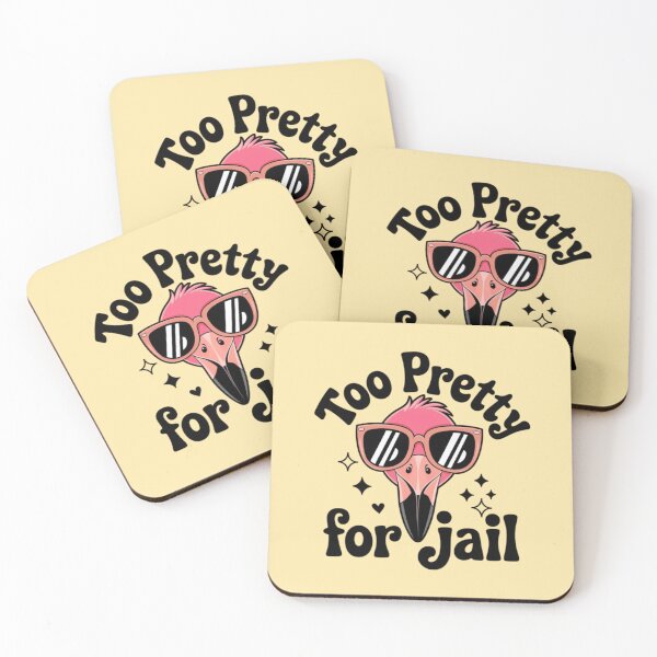 Item preview, Flamingo - Too Pretty For Jail designed and sold by 123ks.