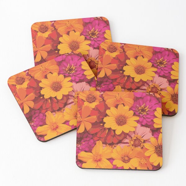 Item preview, Pink Orange Flower Medley designed and sold by Lyonyx.