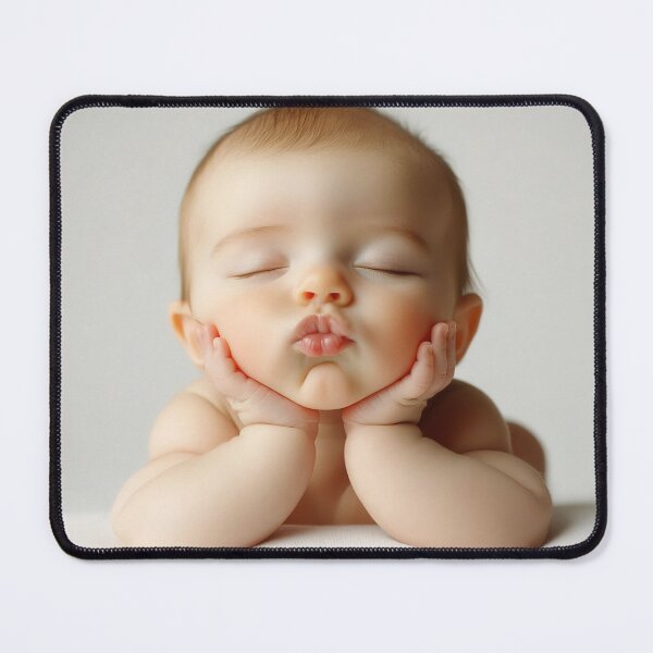 Item preview, Baby making a cute pout at camera designed and sold by anytka.