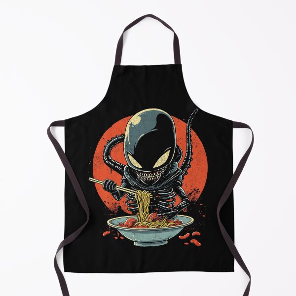 Item preview, Alien Ramen Sci-fi Japanese Food Art designed and sold by Mystikos Art.