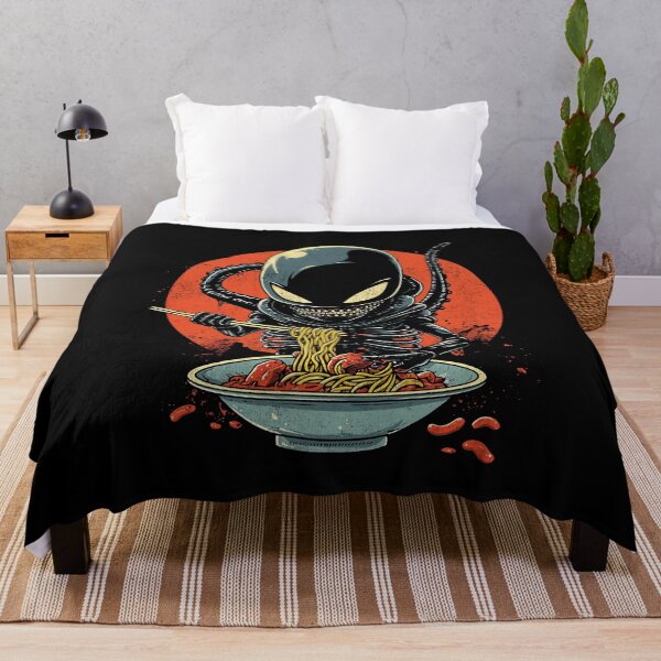 Item preview, Alien Ramen Sci-fi Japanese Food Art designed and sold by Mystikos Art.