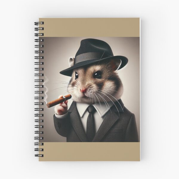 Item preview, Hamster mafia boss designed and sold by ComicStickerLab.