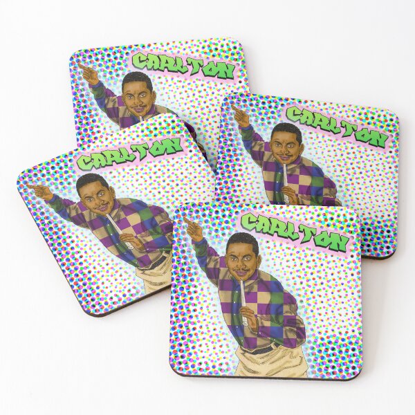 Item preview, Carlton from the Fresh Prince of Bel Air - illustration art designed and sold by JohnRooneyArt.