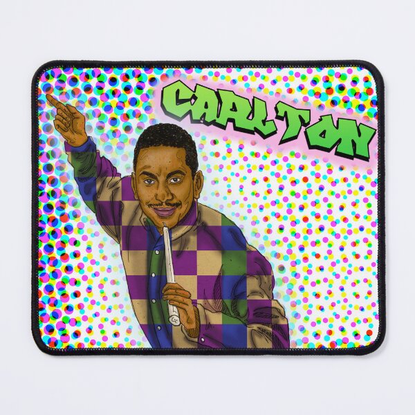 Item preview, Carlton from the Fresh Prince of Bel Air - illustration art designed and sold by JohnRooneyArt.
