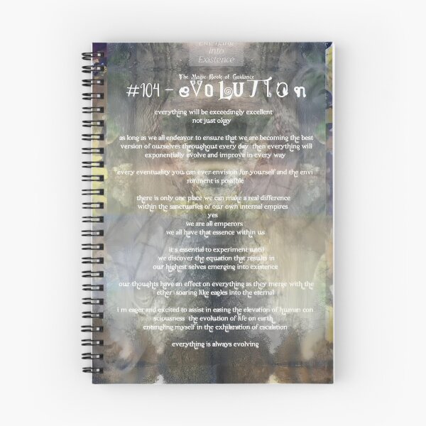 Item preview, Poem #104/111 - from the 'Magic Book of Guidance' - Visual Poetry Collection by Hart Floe Poet designed and sold by HartFloe-Poetry.