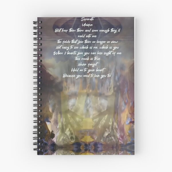 Item preview, Poem #105/111 - from the 'Magic Book of Guidance' - Visual Poetry Collection by Hart Floe Poet designed and sold by HartFloe-Poetry.