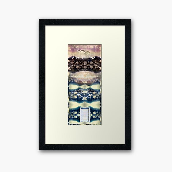 Item preview, Poem #106/111 - from the 'Magic Book of Guidance' - Visual Poetry Collection by Hart Floe Poet designed and sold by HartFloe-Poetry.