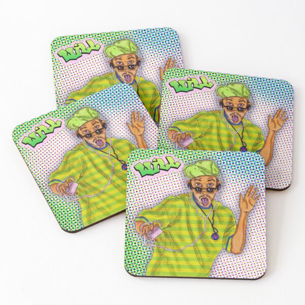 Artikelvorschau, Will Smith aus Der Prinz von Bel-Air - Illustration entworfen und verkauft von JohnRooneyArt.