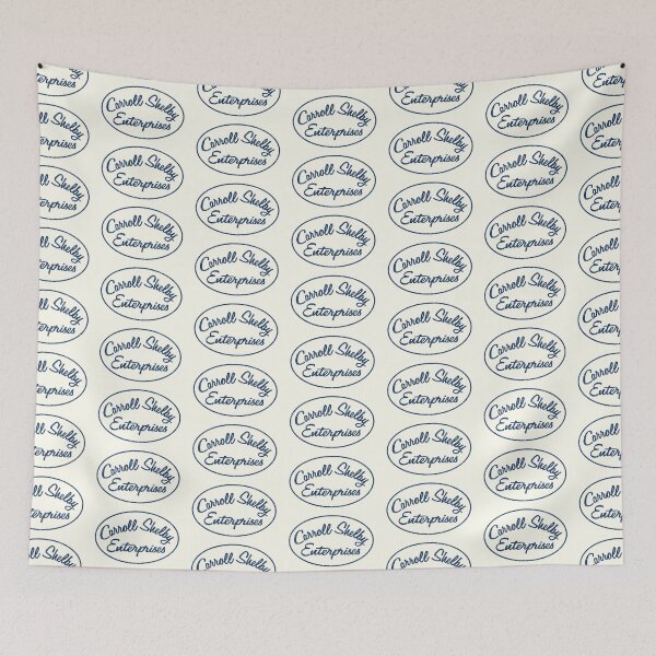 Item preview, 1963 Carroll Shelby Enterprises logo - aged blue print designed and sold by retropetrol.