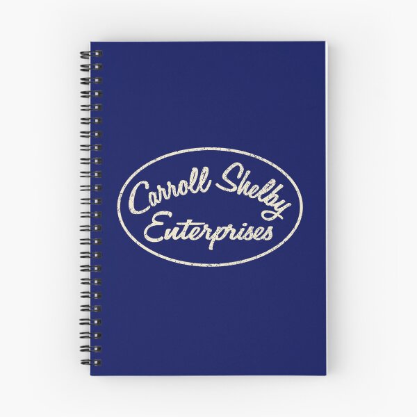 Item preview, 1963 Carroll Shelby Enterprises logo - aged white print designed and sold by retropetrol.
