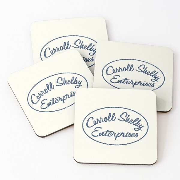 Item preview, 1963 Carroll Shelby Enterprises logo - aged blue print designed and sold by retropetrol.