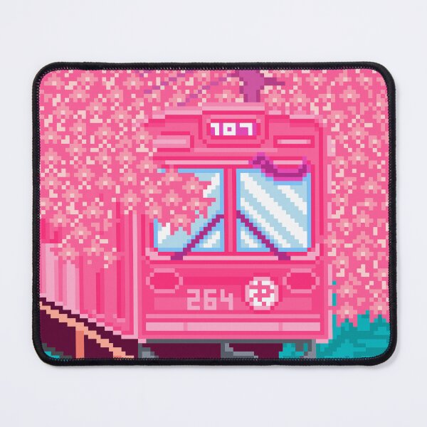 Item preview, Japanese Train Pixel Art designed and sold by AlleenasPixels.