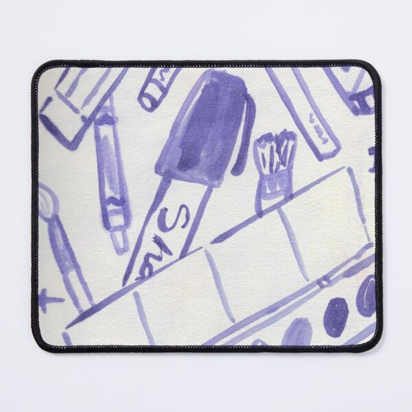 Item preview, Purple Art Supplies designed and sold by KateJohnsonArt.