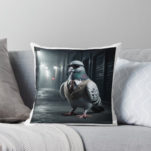 Artikelvorschau, Pigeon als CIA-Agent entworfen und verkauft von ComicStickerLab.