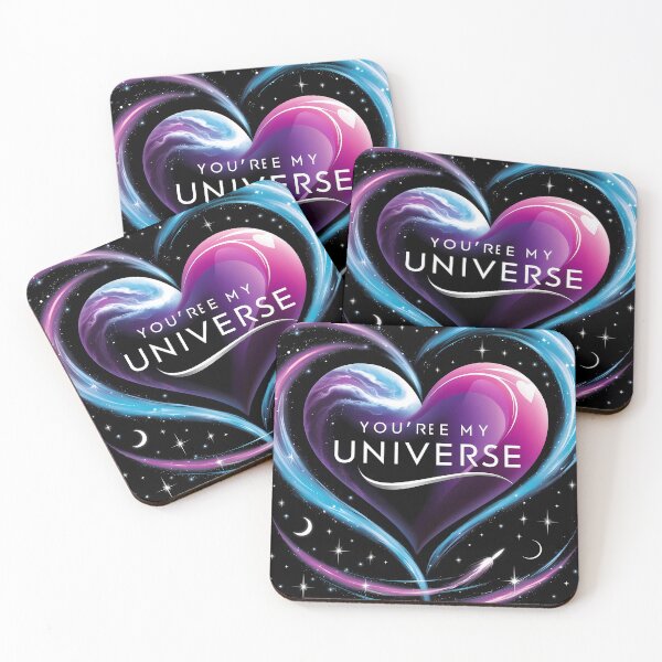 Item preview, Cosmic Love Valentine's Day Design with Stars and Galaxies designed and sold by LoliDesignShop.