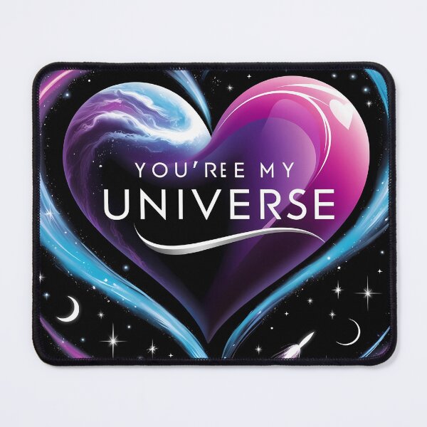 Item preview, Cosmic Love Valentine's Day Design with Stars and Galaxies designed and sold by LoliDesignShop.