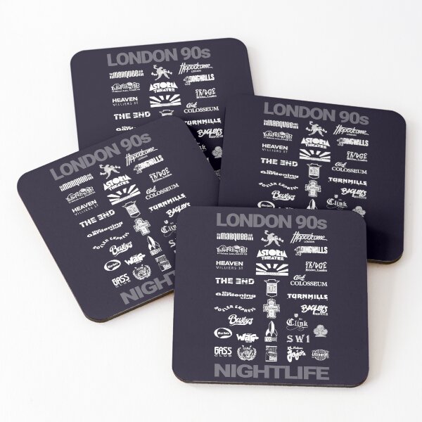 Item preview, 1990's London Nightclubs T-Shirt designed and sold by Wsgreen.