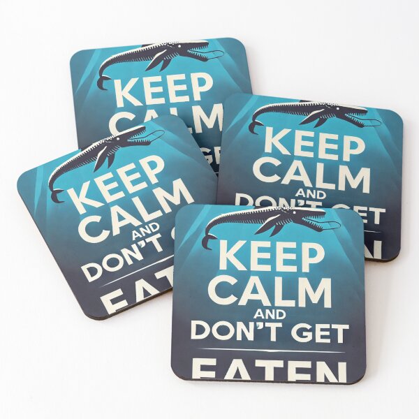 Item preview,  keep calm and don't get eaten poster designed and sold by JeSuishotdog.