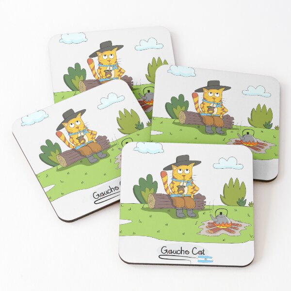 Item preview, GATO ARGENTINO: GAUCHO CAT designed and sold by araucaria24.