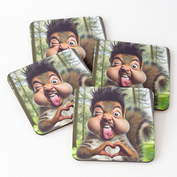 Item preview, pet squirrel squirrel humor fun funny crazy designed and sold by pageart.
