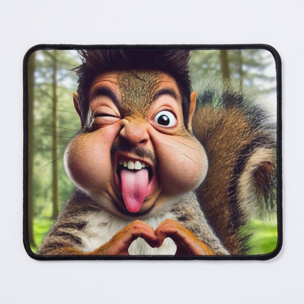 Item preview, pet squirrel squirrel humor fun funny crazy designed and sold by Tabëa.