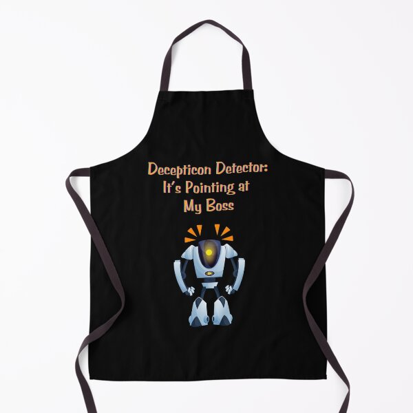Item preview, Decepticon Detector My Boss - Funny Office Humor Robot designed and sold by TousheArt.